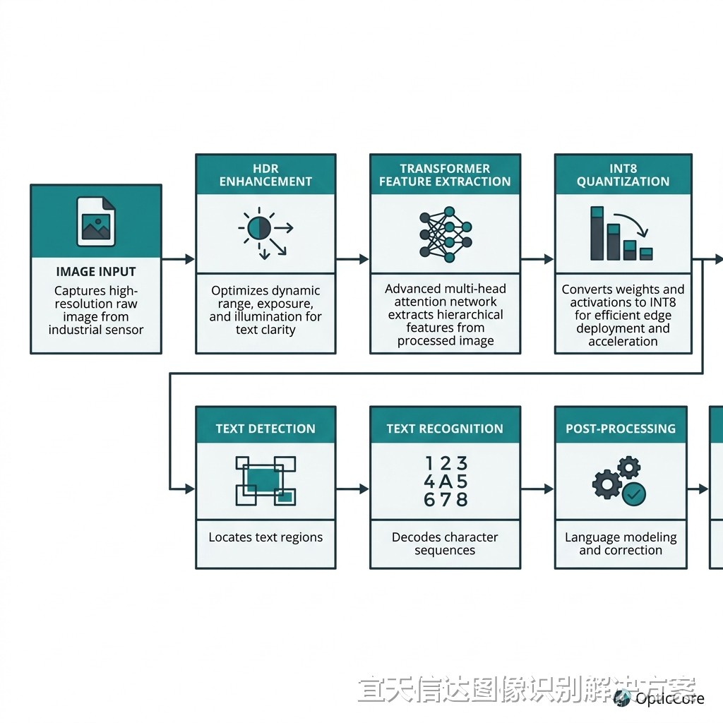 OpticCore OCR 技术架构逻辑图
